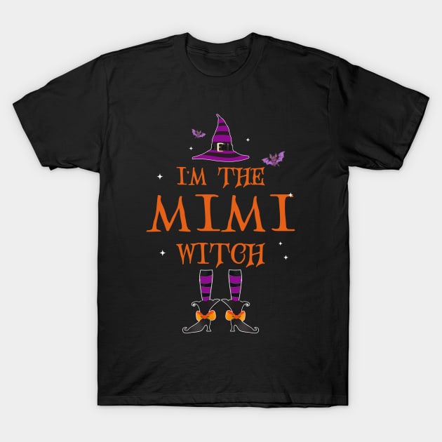 I'm The Mimi Witch Group Halloween Costume T-Shirt by Camryndougherty